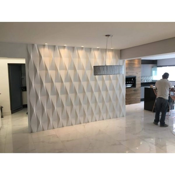 Forma de Gesso 3D ABS 2mm Origami 80x20 cm - Origami