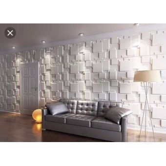 Forma de Gesso 3D ABS 2mm Bloco 40x40 cm