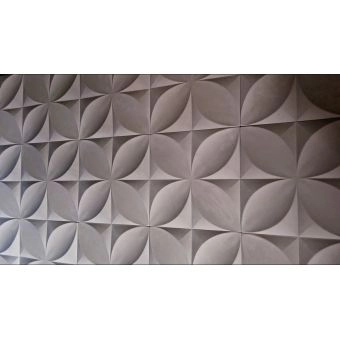 Formas de Gesso 3D Lotus 50x50Cm ABS 2.0 mm