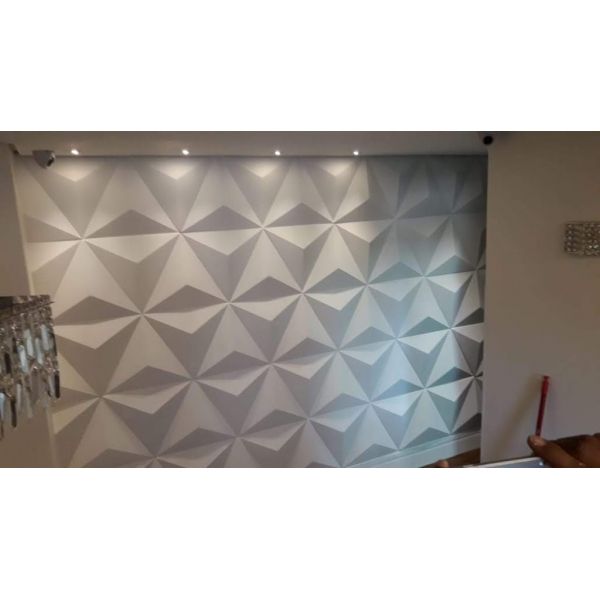 Forma de Gesso 3D ABS 2mm Triangulo 50x50 cm - Triangulo