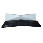 Forma de Gesso 3D ABS 2mm Origami 80x20 cm - Origami