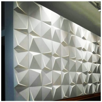 Forma de Gesso 3D ABS 2mm Estrela Cadente 50x50 cm