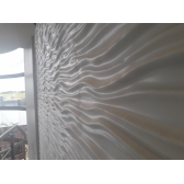 Forma de Gesso 3D ABS 2mm Dunas 73x49 cm - Dunas