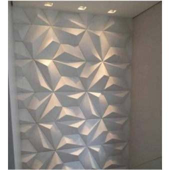 Trapézio 3 Linha 44,5x22,5cm ABS Preto 2mm