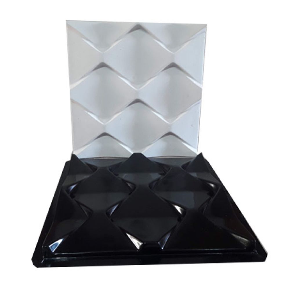 Forma de Gesso 3D ABS 2mm Ocean 50x50cm - Ocean