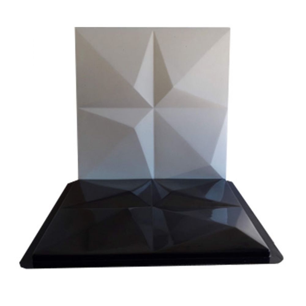 Forma de Gesso 3D ABS 2mm Estrela Cadente 50x50 cm - Estrela Cadente
