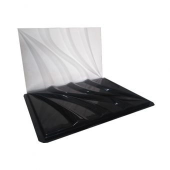 Forma de Gesso 3D ABS 2mm Mirage 60x40 cm