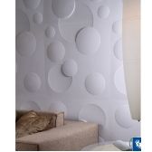 Forma de Gesso 3D ABS 2mm Luna 40x40 cm - Luna 40