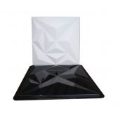 Forma de Gesso 3D ABS 2mm Diamantada 50x50cm - Diamantada