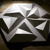 Forma de Gesso 3D ABS 2mm Trione 45x45cm - Trione