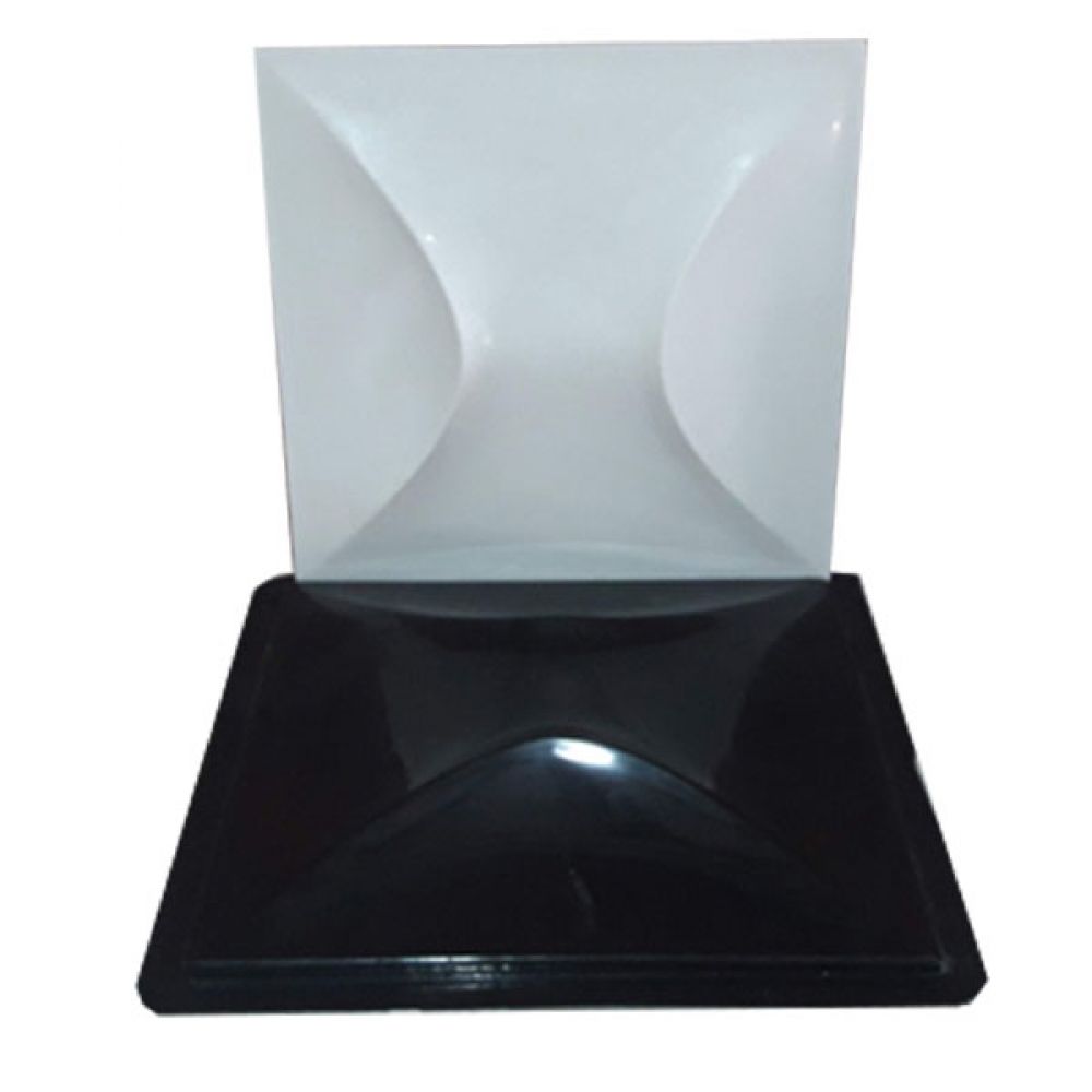 Forma de Gesso 3D ABS 2mm Arco 32x32 cm - Arco