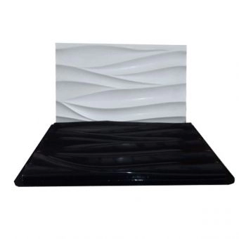 Forma de Gesso 3D ABS 2mm Chamas 50x30 cm