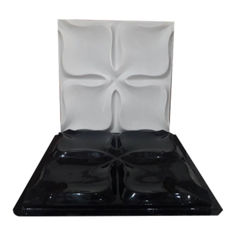 Forma de Gesso 3D ABS 2mm Flora 50x50cm - Flora
