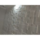 Forma de Gesso 3D ABS 2mm Mosaico 40 x 40cm - Mosaico 40