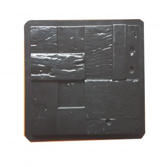 Forma de Gesso 3D ABS 2mm Mosaico Madeirado#1 49x49cm