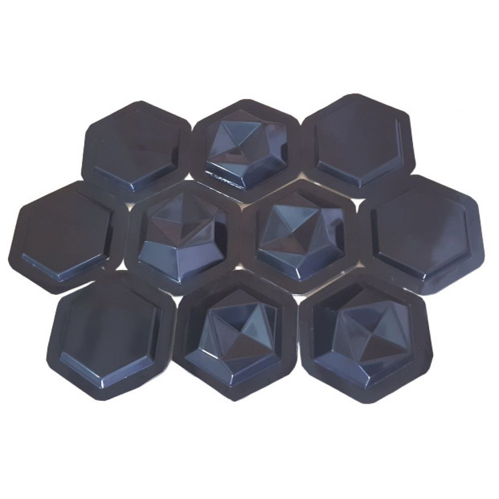 Forma de Gesso 3D ABS 2mm Mini Rubi kit10 16,5x14,5cm - Mini Rubi Kit10 16,5x14,5cm