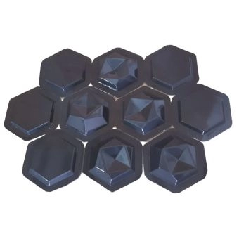 Forma de Gesso 3D ABS 2mm Mini Rubi kit10 16,5x14,5cm