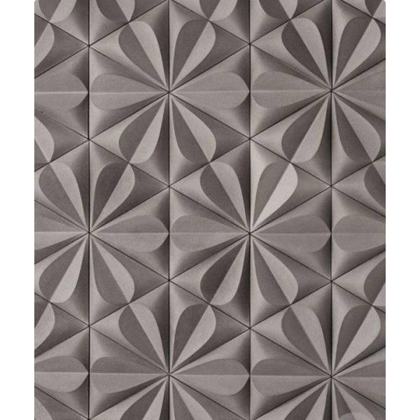 Forma de Gesso 3D ABS 2mm Flor Sextavada 32x32 cm - Flor Sextavada