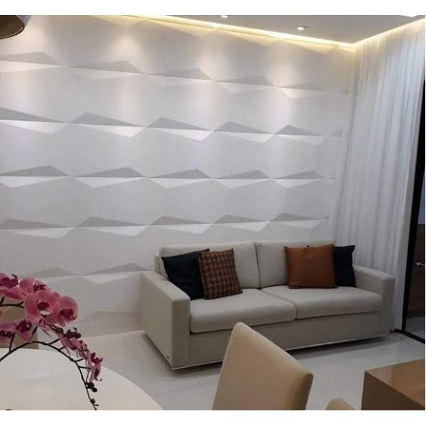 Forma de Gesso 3D ABS 2mm Prisma 60x40 cm - Prisma