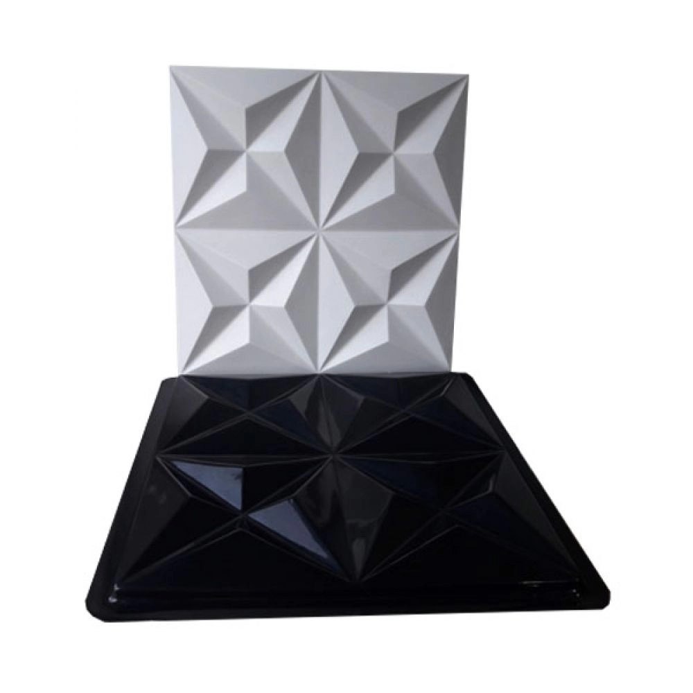 Forma de Gesso 3D ABS 2mm Colinas 50x50 cm - Colinas
