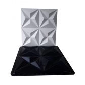 Forma de Gesso 3D ABS 2mm Colinas 50x50 cm - Colinas