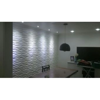 Forma de Gesso 3D ABS 2mm Chamas 50x30 cm