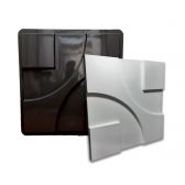 Forma de Gesso 3D ABS 2mm Carolina 40x40cm - Carolina 40
