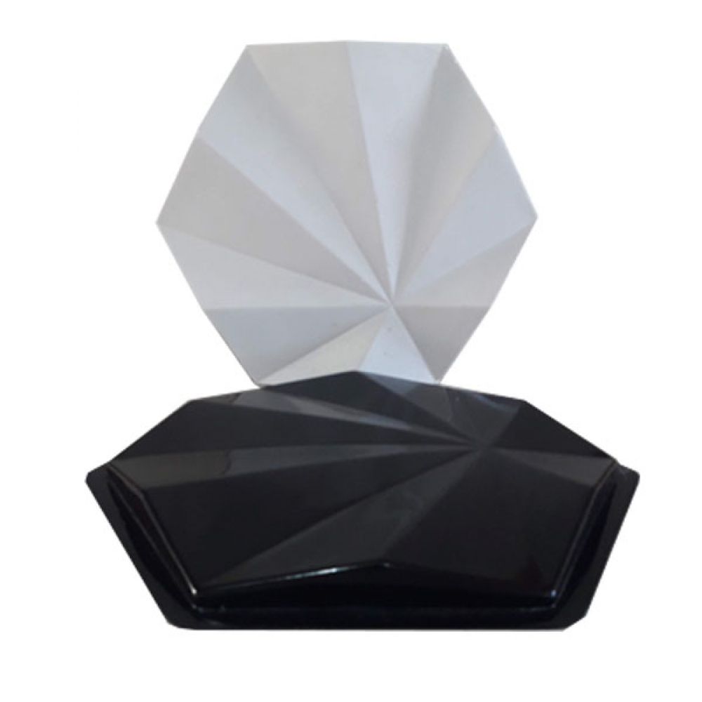 Forma de Gesso 3D ABS 2mm Concha 32x32 cm - Concha
