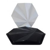 Forma de Gesso 3D ABS 2mm Concha 32x32 cm - Concha