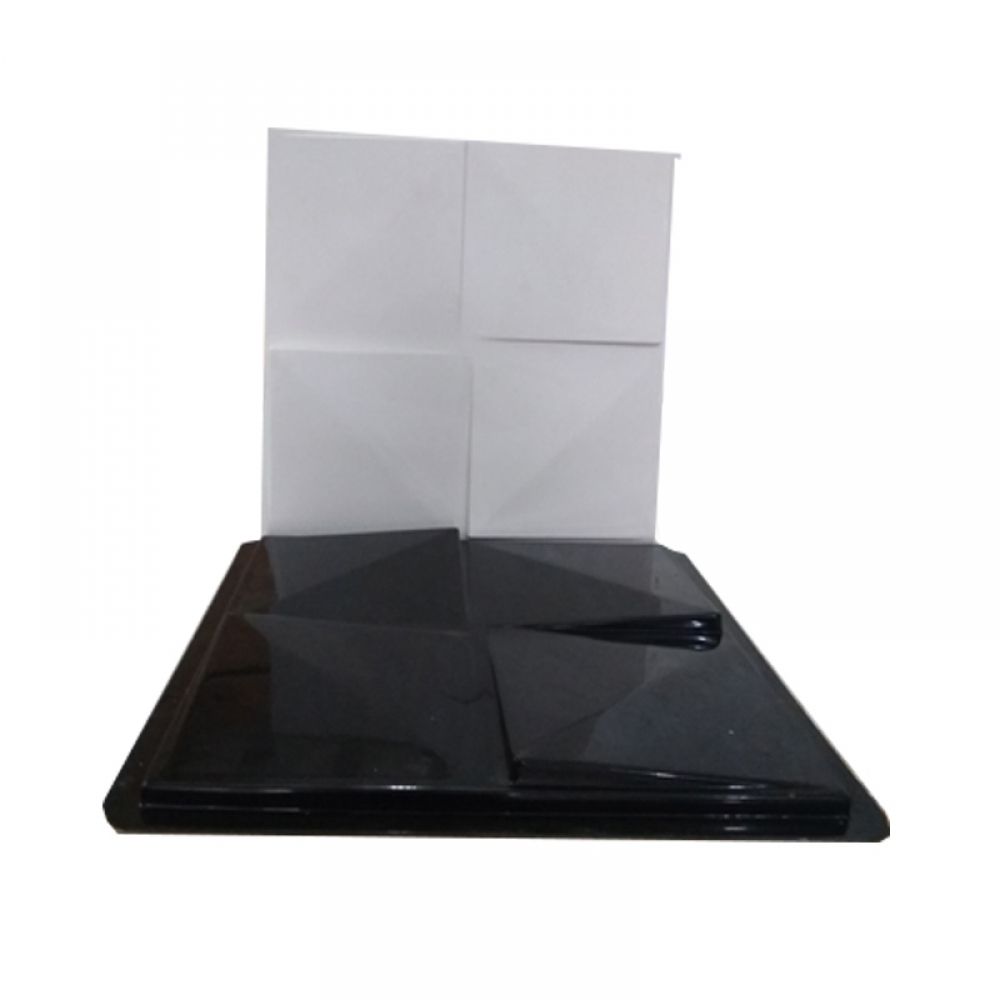 Forma de Gesso 3D ABS 2mm Clover 50x50cm - Clover