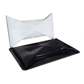 Forma de Gesso 3D ABS 2mm Gravatinha 41x24cm