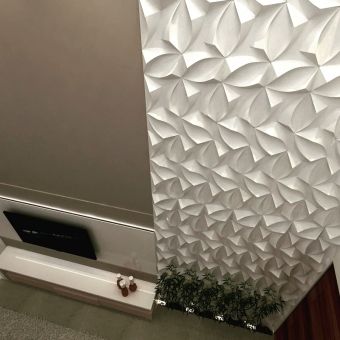 Forma de Gesso 3D ABS 2mm Tsunami 50x25 cm